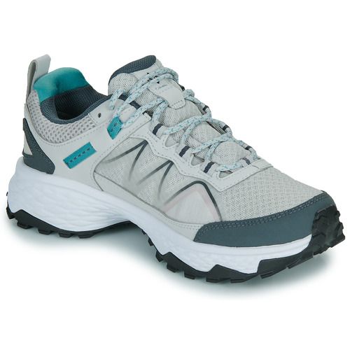 Scarpe da running Columbia PEAKFREAK RUSH OUTDRY Grigio per Donna, progettate per prestazioni elevate e comfort durante l'attività fisica. Ideali per escursioni e corse, con tecnologia impermeabile e trazione ottimale.