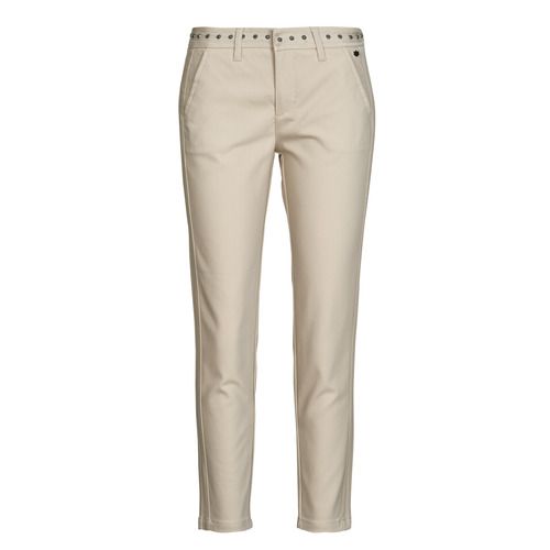 Pantaloni Chino Donna Freeman T.Porter CLAUDIA POLYNEO LIGHT Beige, eleganti e versatili, ideali per ogni occasione. Realizzati in tessuto leggero e traspirante, questi pantaloni offrono comfort e stile, perfetti per outfit casual o più sofisticati. Scegli la qualità e il design unico di Freeman T.Porter per un guardaroba alla moda.