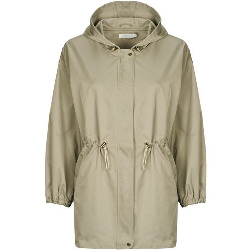 Parka CICELY Donna di Deeluxe in stile moderno, realizzato in materiale resistente all'acqua, disponibile in colore verde scuro. Caratterizzato da una silhouette elegante, cappuccio regolabile e tasche pratiche, è l'ideale per affrontare il freddo con stile. Perfetto per look casual e urban. Acquista ora il tuo Parka CICELY per rimanere alla moda durante la stagione invernale.