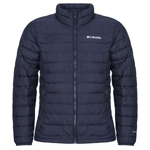 Piumino Uomo Columbia POWDER LITE II JACKET Marine, leggero e caldo, ideale per l'outdoor. Giacca invernale di alta qualità, progettata per garantire comfort e protezione dagli agenti atmosferici. Perfetta per escursioni e attività all'aperto, con stile e funzionalità. Disponibile in colore marine.