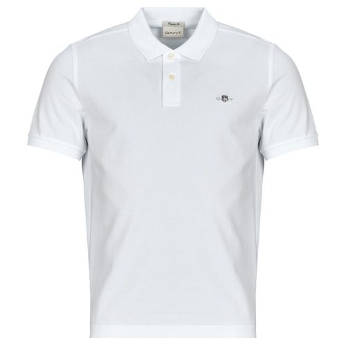 Polo uomo Gant REG SHIELD SS PIQUE POLO Bianco, elegante e versatile, ideale per il tempo libero e le occasioni informali. Realizzata in cotone di alta qualità, questa polo offre comfort e traspirabilità. Il design classico è arricchito dal logo Gant ricamato sul petto. Perfetta da abbinare a jeans o pantaloni casual per un look raffinato e alla moda. Acquista ora la polo Gant per un guardaroba chic e contemporaneo.