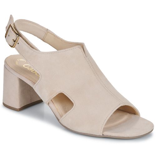 Sandali Gabor 61712 Beige per donna, eleganti e comodi, perfetti per l'estate. Design raffinato e versatilità, ideali per ogni occasione. 