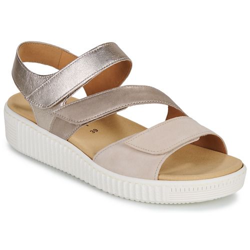 Sandali Gabor 63600 Argento per donna, eleganti e versatili, realizzati in materiali di alta qualità. Perfetti per occasioni speciali e look estivi, questi sandali offrono comfort e stile. Acquista ora per arricchire il tuo guardaroba con un paio di sandali alla moda!
