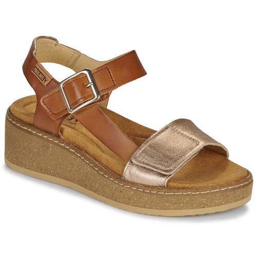 Sandali Pikolinos ALZIRA W9D Marrone per donna, eleganti e comodi, perfetti per l'estate. Realizzati con materiali di alta qualità, offrono un ottimo supporto e un design alla moda, ideali per ogni occasione. Scarpe versatile, perfette da abbinare con vestiti estivi o pantaloni leggeri. Acquista ora per un look chic e confortevole!