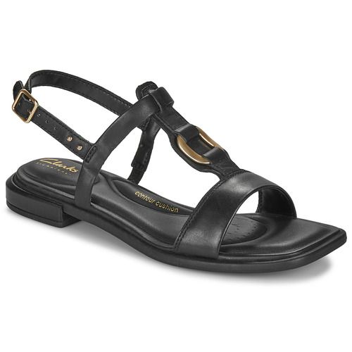 Sandali Clarks ARIANY SLING Nero per Donna, eleganti e confortevoli, perfetti per ogni occasione. Design moderno e materiali di alta qualità, ideali per completare il tuo outfit estivo. Acquista ora per un look chic e alla moda!