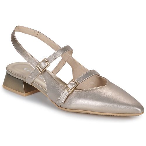 Sandali Donna Hispanitas DALI-HV253922 in elegante tonalità oro con design raffinato e alla moda, ideali per ogni occasione estiva. Questi sandali offrono comfort e stile, perfetti per completare il tuo outfit con un tocco di classe. Scopri la collezione di sandali Hispanitas e aggiungi un must-have al tuo guardaroba!