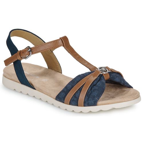 Sandali Donna Tom Tailor MANDY Blu, eleganti e comodi, perfetti per l'estate. Design moderno e versatile, ideali per abbinamenti casual o chic. Acquista ora per completare il tuo look estivo!
