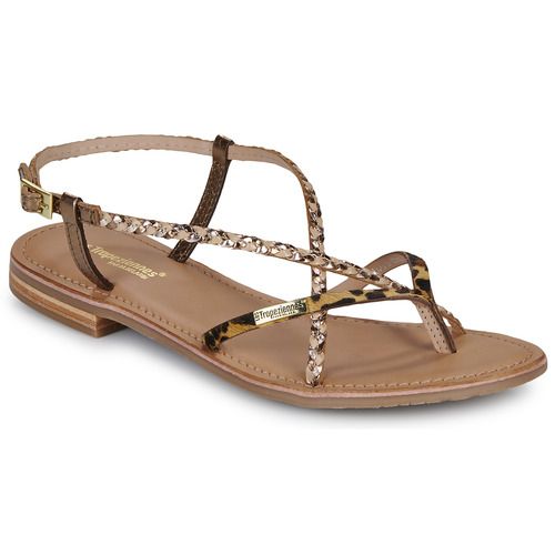 Sandali donna marroni MONATRES delle Les Tropéziennes par M Belarbi, eleganti e versatili, perfetti per ogni occasione estiva. Realizzati con materiali di alta qualità, questi sandali offrono comfort e stile, ideali per completare il tuo look. Acquista ora i tuoi sandali MONATRES e aggiungi un tocco di classe al tuo guardaroba!