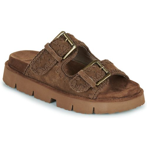 Sandali Donna MU.SW461008A Marrone - Eleganti sandali in pelle per donna, design raffinato e alla moda. Comodi e versatili, ideali per ogni occasione. Perfetti per l'estate e le serate casual, un must-have nel tuo guardaroba. Scopri il comfort e lo stile con i sandali marroni MU.SW461008A.