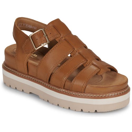 Sandali Clarks ORIANNA TWIST Marrone per Donna, eleganti e versatili, ideali per ogni occasione. Design moderno e materiali di alta qualità per il massimo comfort. Perfetti per l'estate e le giornate soleggiate. Disponibili in diverse misure.