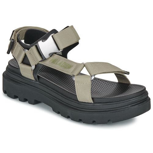 Sandali donna Palladium PALLACRUISE STRAP in beige, eleganti e confortevoli, perfetti per l'estate. Realizzati con materiali di alta qualità, questi sandali offrono stile e praticità, ideali per ogni occasione. Scopri il comfort e il design unico di Palladium.