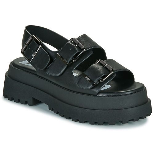 Sandali Donna Buffalo PLUTO ARI Nero: eleganti e alla moda, questi sandali neri offrono comfort e stile per ogni occasione. Perfetti per l'estate, con un design contemporaneo e materiali di alta qualità. Aggiungi un tocco sofisticato al tuo guardaroba con i Sandali PLUTO ARI di Buffalo. Acquista ora e valorizza i tuoi outfit estivi!