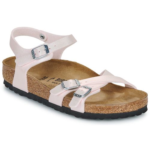 Sandali bambini ragazza BIRKENSTOCK  Kumba Kids Saffiano Iridescent LightRose  Rosa BIRKENSTOCK 4067707015405