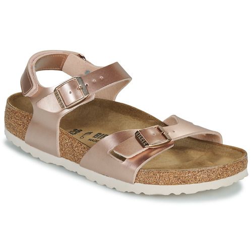 Sandali bambini ragazza BIRKENSTOCK  Rio AS Kids BF Electric Metallic Copper  Oro BIRKENSTOCK 4067707061709