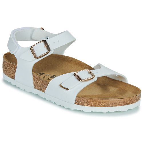 Sandali bambini ragazza BIRKENSTOCK  Rio AS Kids BF White  Bianco BIRKENSTOCK 4067707004034