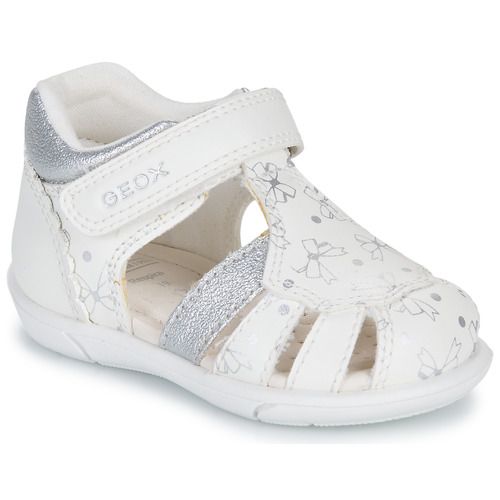 Sandali bambini ragazza Geox  B SANDAL ZAPITO GIRL  Bianco Geox 8058192265174