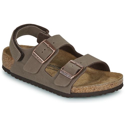 Sandali bambini ragazzo BIRKENSTOCK  Milano AS Kids BFBC Mocca  Marrone BIRKENSTOCK 4067707022120