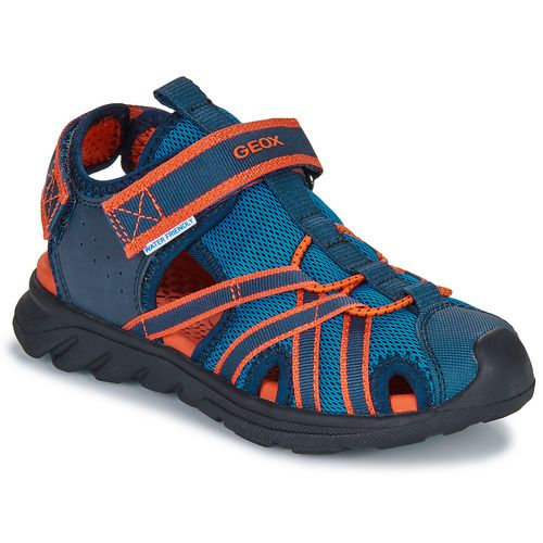 Sandali bambini ragazzo Geox  J SANDAL AIRADYUM BO  Blu Geox 8058192242557