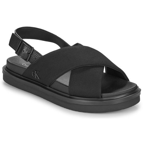 Sandali Uomo Calvin Klein Jeans FLAT MOLDED CRXS SLING SANDAL CV Nero, eleganti e versatili per ogni occasione. Realizzati con materiali di alta qualità, questi sandali offrono comfort e stile, perfetti per l'estate. Scopri il look moderno e raffinato di Calvin Klein Jeans con questi sandali essenziali. Perfetti da abbinare a pantaloni corti o lunghi, ideali per una passeggiata in città o una giornata al mare. Acquista ora per un'estate all'insegna della moda!