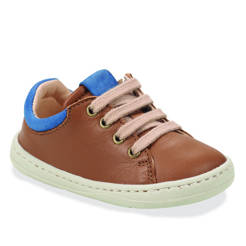 Scarpe bambini ragazzo Easy Peasy  MY DUCKIE'S LACET  Marrone Easy Peasy 3608927484384