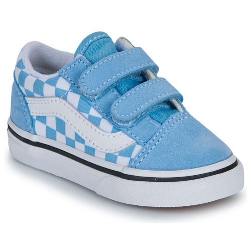 Scarpe bambini ragazzo Vans  Old Skool V  Blu Vans 197643234319