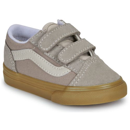 Scarpe bambini ragazzo Vans  Old Skool V  Grigio Vans 197643234425