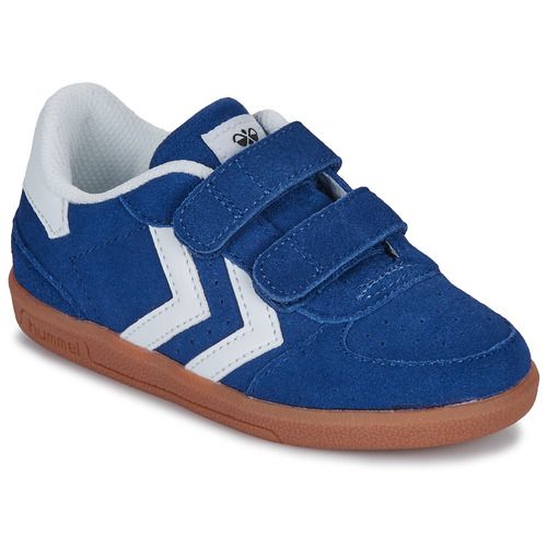 Scarpe bambini ragazzo hummel  VICTORY SUEDE II INFANT  Blu hummel 5715688093637
