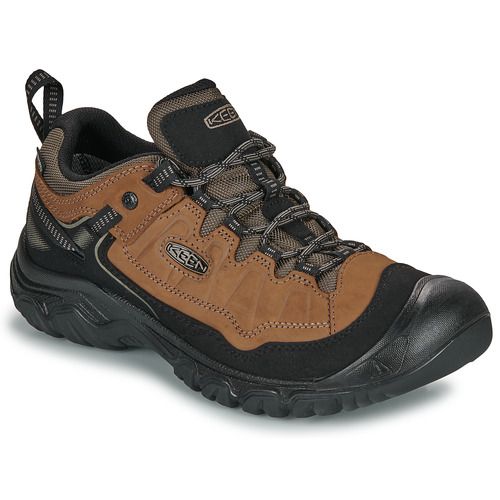 Scarpe da trekking uomo Keen TARGHEE IV WP marrone, perfette per escursioni all'aperto. Design resistente all'acqua e suola antiscivolo per massima aderenza. Comfort e supporto durante lunghe camminate. Ideali per avventure in natura.