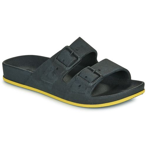 Ciabatta Uomo Cacatoès BRASILIA Nero, elegante e comoda, perfetta per ogni occasione. Realizzata con materiali di alta qualità, offre stile e comfort. Ideale per l'estate e per il tempo libero, questa ciabatta si adatta facilmente a qualsiasi outfit. Disponibile ora per un look casual e raffinato.