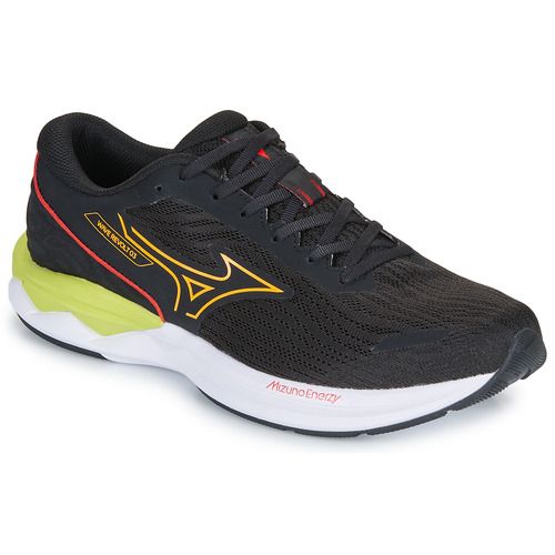 Scarpe da running Uomo Mizuno WAVE REVOLT 3 in colore nero, ideali per prestazioni elevate e comfort durante la corsa. Design moderno e materiali di alta qualità per un'ottima ammortizzazione e supporto. Perfette per allenamenti e gare, per gli sportivi che cercano stile e funzionalità. Acquista ora le Mizuno WAVE REVOLT 3 e migliora le tue performance sportive.