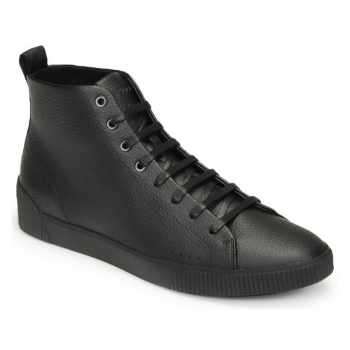 "Sneakers alte uomo HUGO Zero_Hito_grph A Nero - Eleganti e alla moda, queste sneakers alto in tessuto traspirante e design contemporaneo offrono comfort e stile per ogni occasione. Perfette per un outfit casual o sportivo, le HUGO Zero_Hito_grph A sono un must-have per gli amanti delle scarpe di alta qualità."