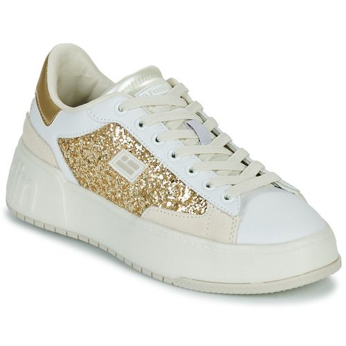 Sneakers basse D.Franklin 321 COURT Bianco per donna, eleganti e versatili, ideali per un look casual-chic. Realizzate con materiali di alta qualità, offrono comfort e stile, perfette per ogni occasione. Acquista ora le tue sneakers D.Franklin e completa il tuo outfit con un tocco di classe!