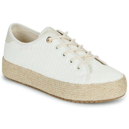 Sneakers basse MTNG 60415 Donna, eleganti e comode, disponibili in colore bianco con dettagli grigi. Perfette per un look casual e alla moda, ideali per ogni occasione. Acquista ora per aggiungere un tocco di stile al tuo guardaroba!