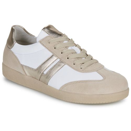 Sneakers basse Gabor 63300 Bianco per donna, eleganti e confortevoli, perfette per un look casual e alla moda. Scarpe ideali per ogni occasione, con un design versatile che si abbina facilmente a diversi outfit. Acquista ora e completa il tuo guardaroba con queste sneakers chic.