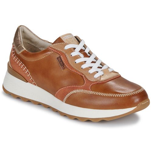 Sneakers basse Pikolinos ARRECIFE W1M Marrone per Donna, eleganti e comode, ideali per ogni occasione. Queste sneakers in pelle di alta qualità offrono stile e comfort, perfette per completare il tuo look casual. Scopri la collezione Pikolinos per un tocco di classe nel tuo guardaroba.