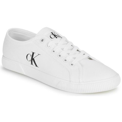 Sneakers basse Calvin Klein Jeans ESS VULC LOW CV MG WN in Bianco per Donna, moda e comfort. Scarpe eleganti e versatili, ideali per ogni occasione. Acquista ora le tue sneakers Calvin Klein per uno stile senza tempo!
