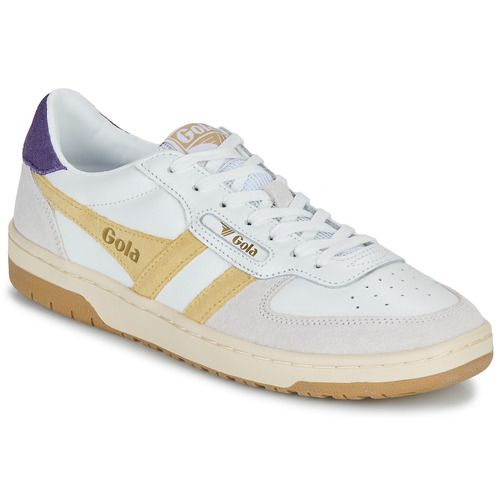 Sneakers basse Gola Hawk Bianco Donna, design elegante e moderno, realizzate in materiali di alta qualità. Queste scarpe offrono comfort e stile, perfette per l'uso quotidiano e per completare ogni outfit. Acquista ora le Gola Hawk Bianco per valorizzare il tuo look con un tocco di freschezza!