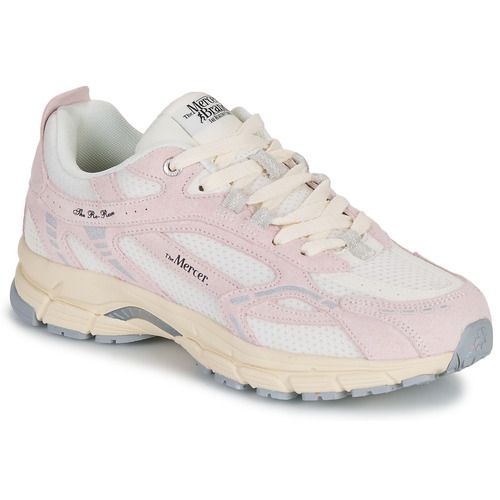 Sneakers basse Donna Mercer Amsterdam The Re-Run Vintage Suede Rosa, eleganti e alla moda, realizzate in suede di alta qualità. Perfette per un look casual-chic, ideali per ogni occasione. Acquista ora le sneakers rosa per un tocco di stile e comfort nel tuo guardaroba.