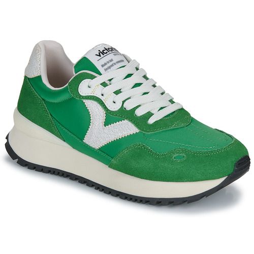 Sneakers basse Victoria VIENTO NYLON SERRAJE Verde per donna, perfette per un look casual e alla moda. Comode e versatili, ideali per ogni occasione. Disponibili in verde, un colore trendy che si abbina facilmente a diversi outfit. Acquista ora le tue sneakers Victoria per un tocco di stile contemporaneo.