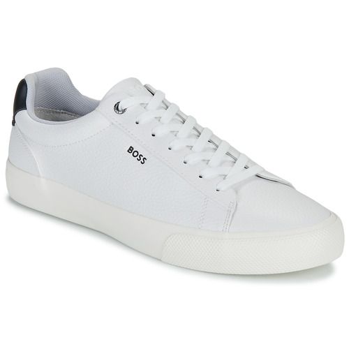 Sneakers Uomo BOSS Aiden Tenn grp Bianco - Design elegante e sportivo, suola in gomma per comfort e durabilità, perfette per un look alla moda. Acquista ora le BOSS Aiden Tenn grp Bianco per un tocco di stile unico!