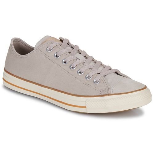 Sneakers uomo Converse CHUCK TAYLOR ALL STAR CANVAS LEATHER beige, dal design classico e versatile, perfette per ogni occasione. Comode e trendy, queste scarpe sportive sono ideali per completare il tuo look casual e alla moda. Acquista ora le Converse CHUCK TAYLOR per un tocco di stile unico!