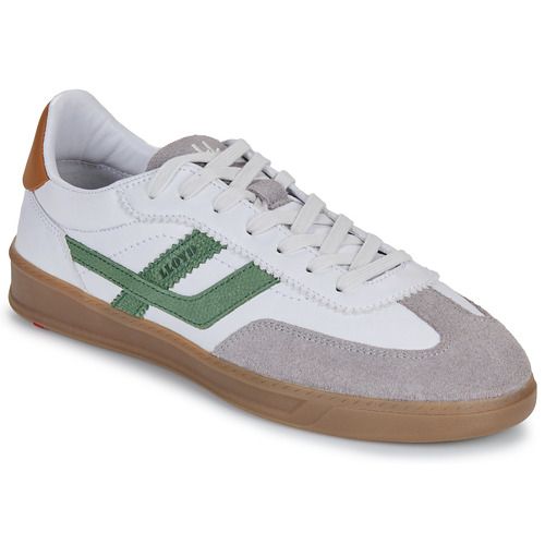 Sneakers uomo Lloyd ELIAN Bianco, eleganti e versatili, ideali per look casual e sportivi. Design moderno con dettagli raffinati, queste scarpe offrono comfort e stile per ogni occasione. Perfette per chi cerca qualità e tendenze nel footwear maschile.