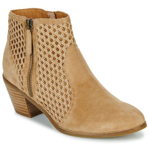Stivaletti Donna Mam'Zelle TAGAL Marrone in elegante pelle, ideali per l'autunno-inverno. Questi stivaletti offrono comfort e stile, perfetti per ogni occasione. Acquista ora per aggiungere un tocco chic al tuo guardaroba!