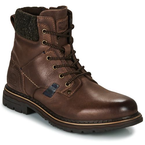 Stivaletti Uomo Dockers by Gerli GENZO Marrone, eleganti e confortevoli, ideali per ogni occasione. Realizzati in materiali di alta qualità, questi stivali offrono una vestibilità perfetta e un design moderno. Perfetti per l'autunno e l'inverno, si adattano facilmente a vari outfit. Acquista ora i Dockers by Gerli GENZO per un look pratico e alla moda.