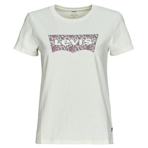 T-shirt Levis THE PERFECT TEE Bianco maniche corte per Donna, realizzata in cotone di alta qualità, perfetta per look casual e alla moda. Comoda e versatile, adatta a qualsiasi occasione. Acquista ora per aggiungere un tocco di stile al tuo guardaroba!