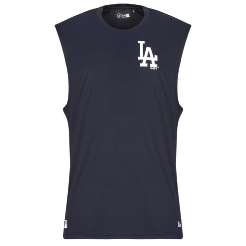 T-shirt senza maniche Uomo New Era MLB Sleeveless Tee Los Angeles Dodgers in colore nero, ideale per gli appassionati di baseball. Comfort e stile unici per ogni occasione, perfetta per il tempo libero o gli eventi sportivi. Scopri il look perfetto per la stagione con questa esclusiva t-shirt firmata New Era.