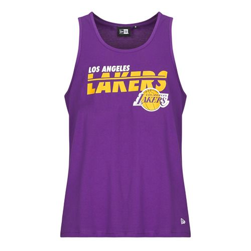 T-shirt senza maniche uomo New-Era NBA ESSENTIALS TANK LOS ANGELES LAKERS Viola, ideale per gli amanti del basket e dei Los Angeles Lakers. Realizzata in un comodo tessuto, questa canotta è perfetta per le attività sportive e il tempo libero. Mostra il tuo tifo per la squadra con stile e comfort. Disponibile in taglie diverse, questa t-shirt rappresenta l'accessorio perfetto per ogni fan NBA.