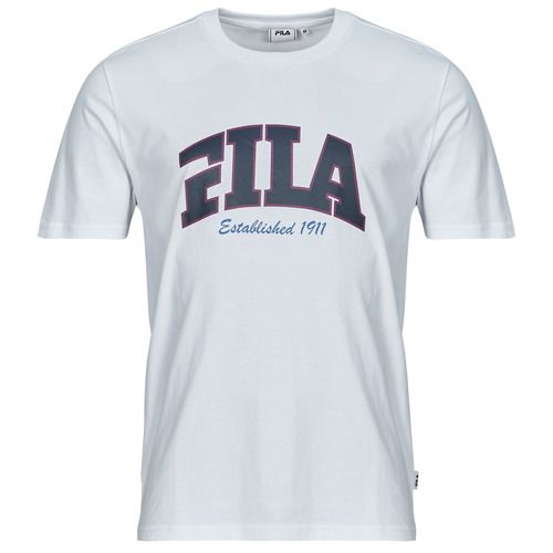 T-shirt uomo Fila LANAKEN Bianco maniche corte, ideale per un look casual e sportivo. Realizzata in cotone di alta qualità, questa maglietta offre comfort e traspirabilità. Perfetta per l'uso quotidiano, attività all'aperto o palestra. Acquista ora la T-shirt Fila LANAKEN Bianco per un outfit alla moda.