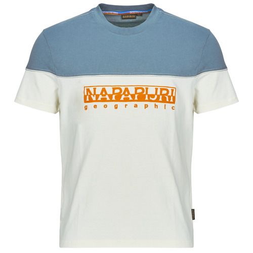 T-shirt maniche corte uomo Napapijri S-SATURNIA Bianco, ideale per un look casual e alla moda. Realizzata con materiali di alta qualità, questa t-shirt offre comfort e stile per ogni occasione. Disponibile in diverse taglie, è perfetta per l'estate e si abbina facilmente a pantaloni e shorts. Acquista ora la tua T-shirt Napapijri S-SATURNIA Bianco per un guardaroba versatile e trendy.