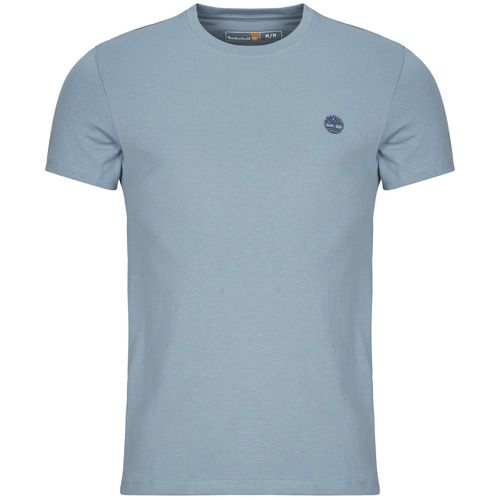 T-shirt uomo Timberland DUNSTAN RIVER SHORT SLEEVE TEE blu, elegante e casual, perfetta per l'estate. Comoda manica corta, realizzata in cotone di alta qualità per garantire traspirabilità e comfort. Ideale per outfit quotidiani e attività all'aperto. Acquista ora la T-shirt Timberland DUNSTAN RIVER per un look trendy e versatile.